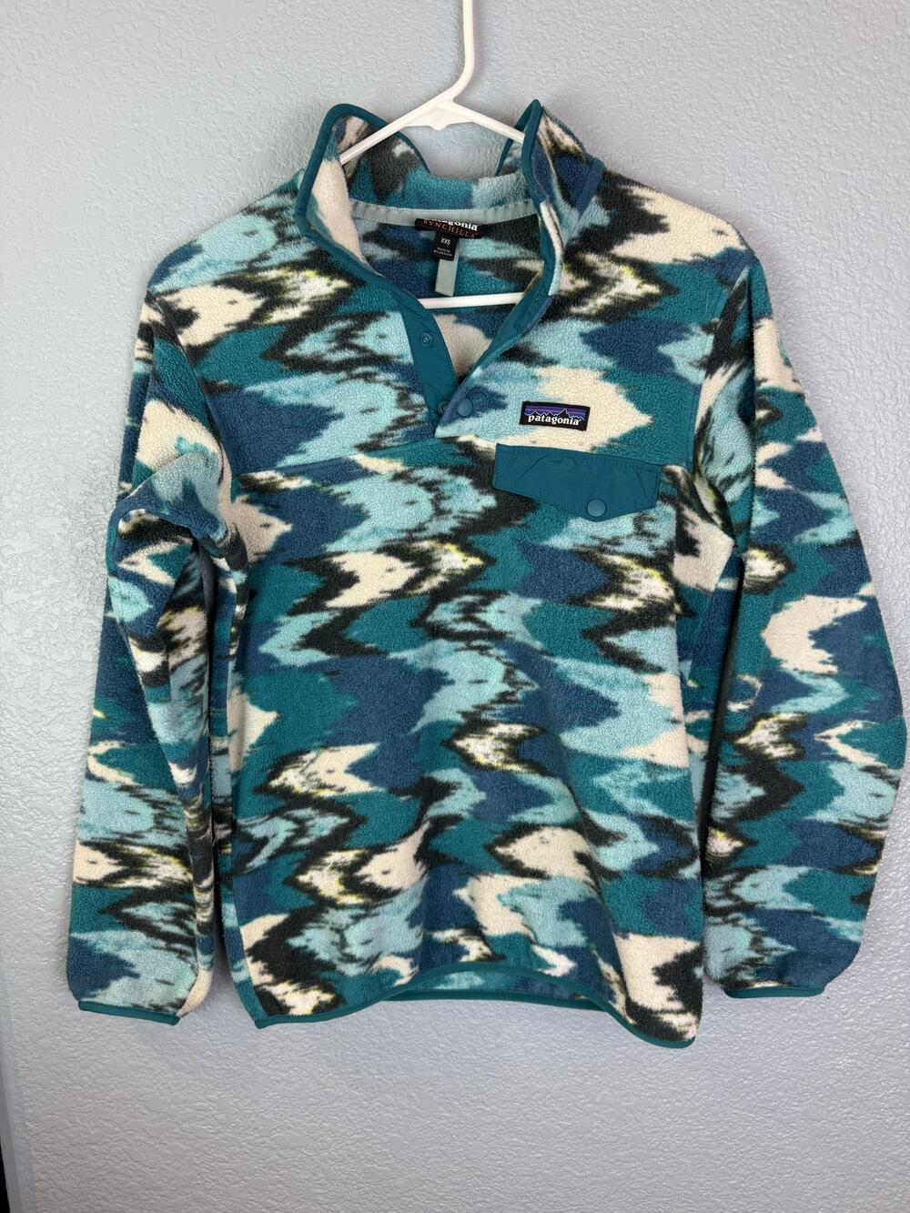Patagonia Synchilla Pullover Womens XXS Fleece Retro Aztec Outdoors 25455FA17